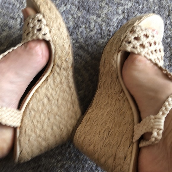 Steve Madden braided wedge rafia espadrilles in 8.5 - Picture 6 of 6